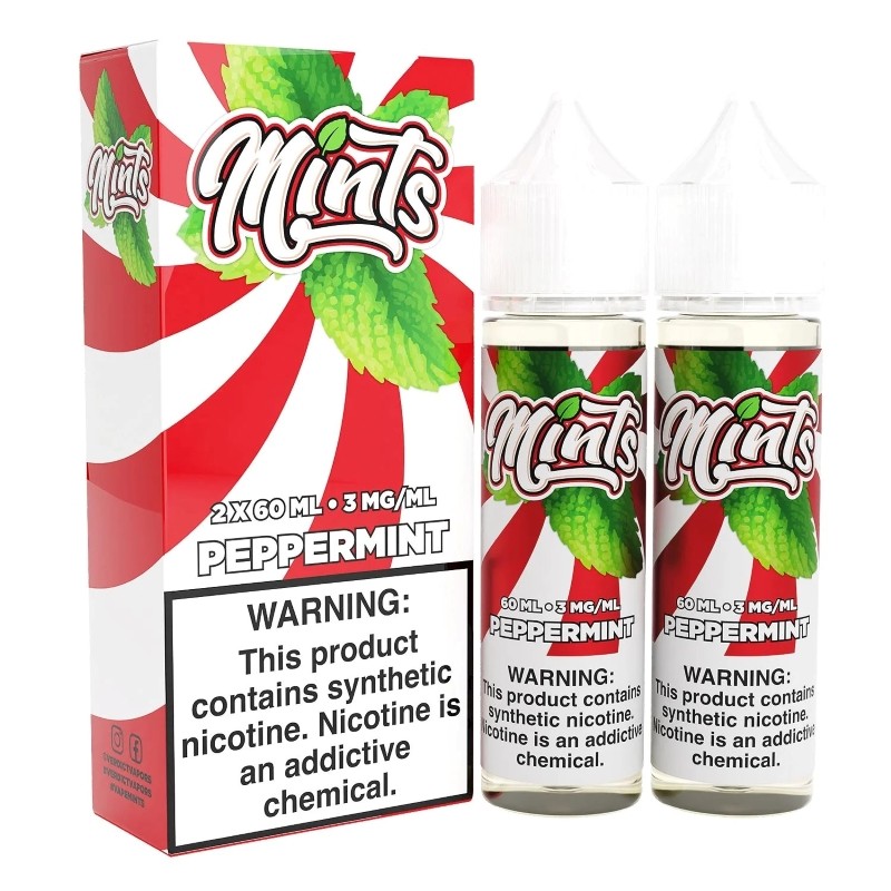 Mints Peppermint E-juice 120ml | Vapesourcing