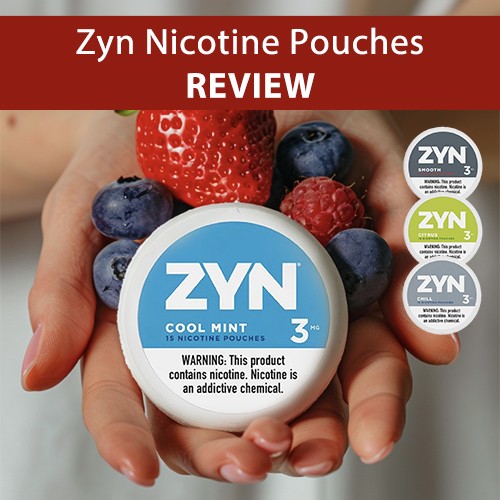flavors of nicotine pouches called Zyn