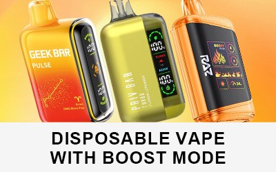 Disposable Vapes with Boost Mode