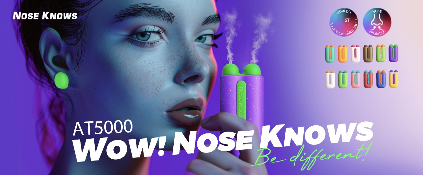 Vaping through the nose