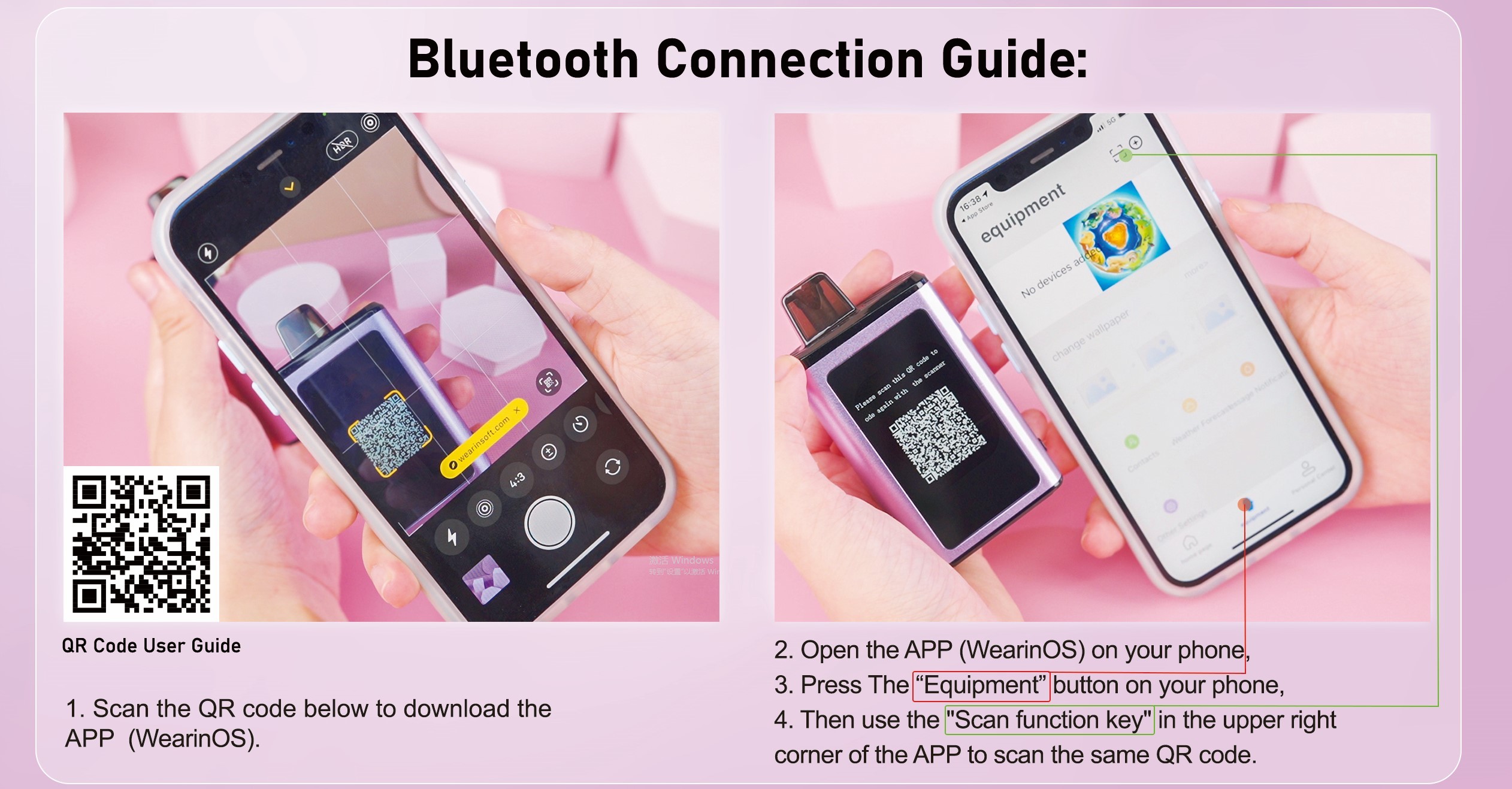 how to connecy your vape to the phone