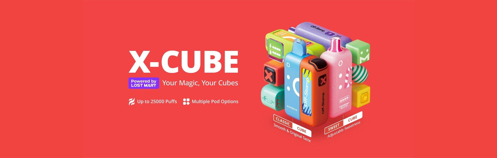 off-stamp x cube 25k for sale