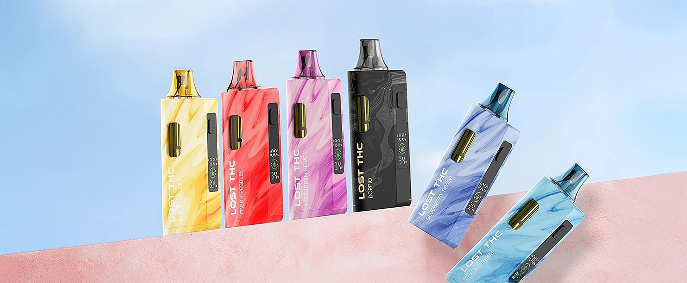 lost thc vape flavors near me