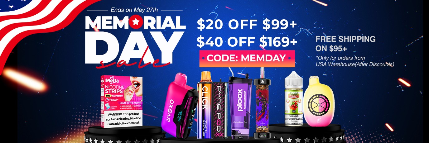 2025 Memorial Day Vape Sale
