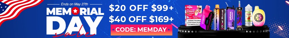 2025 Memorial Day Vape Sale