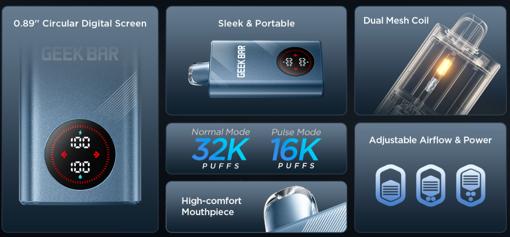 shop geek bar slimor 32000 at vapesourcing