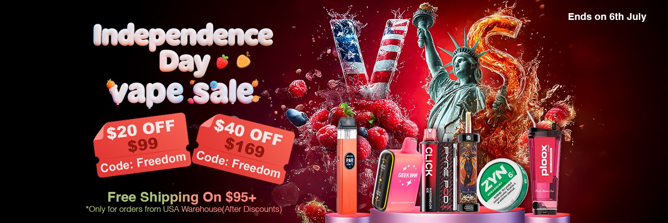 2025 Independence Day Vape Sale