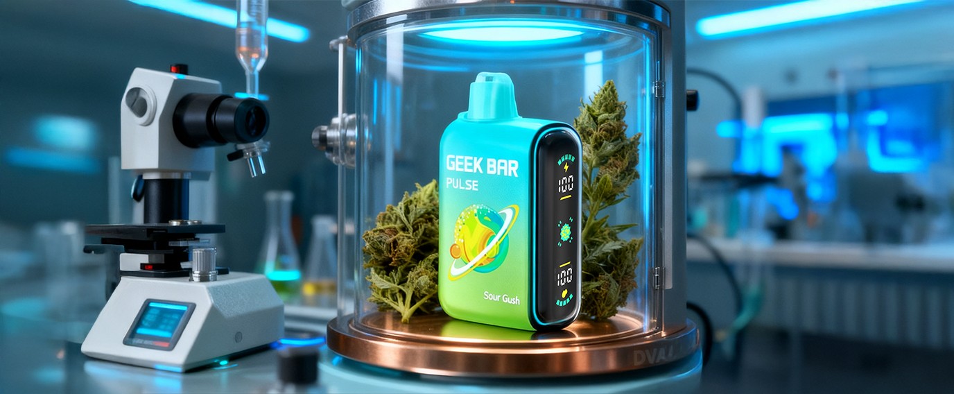 does a geek bar vape have weed