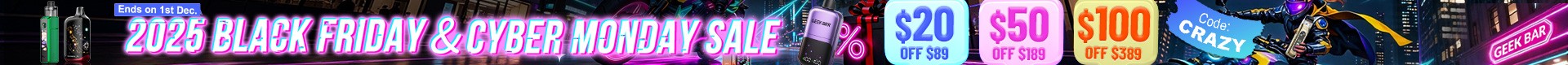 2025 Black Friday Vape Sale