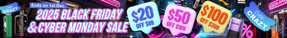 2025 Black Friday Vape Sale