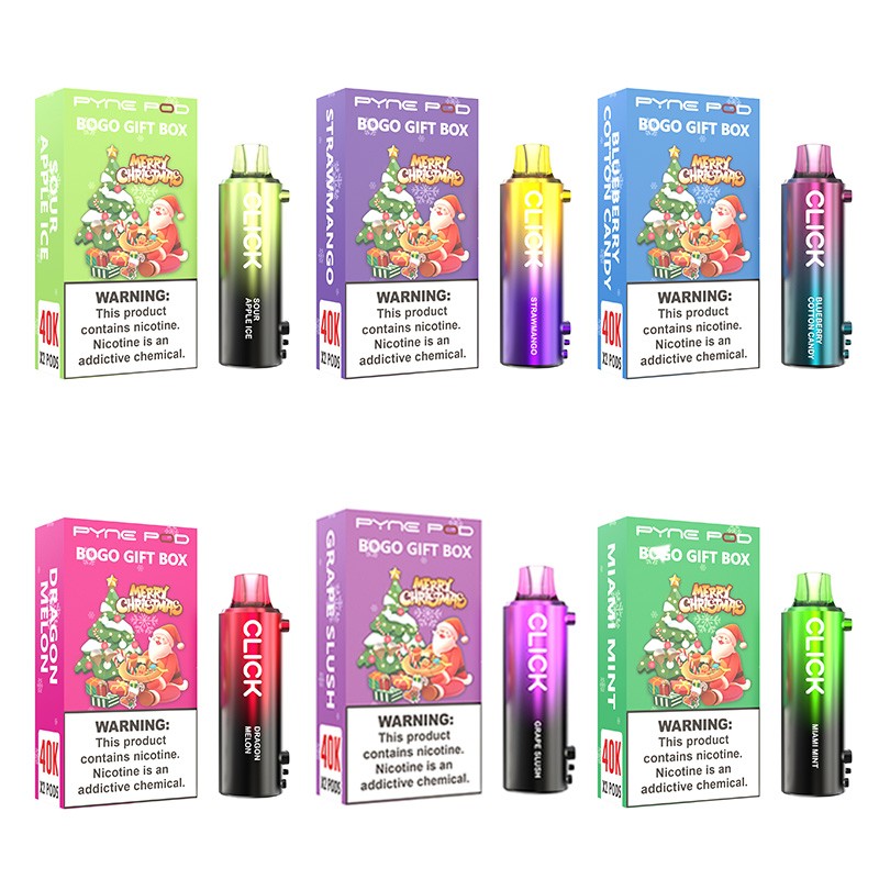 Pyne Pod Click 40K Bogo Disposable Pod 20ml 5%