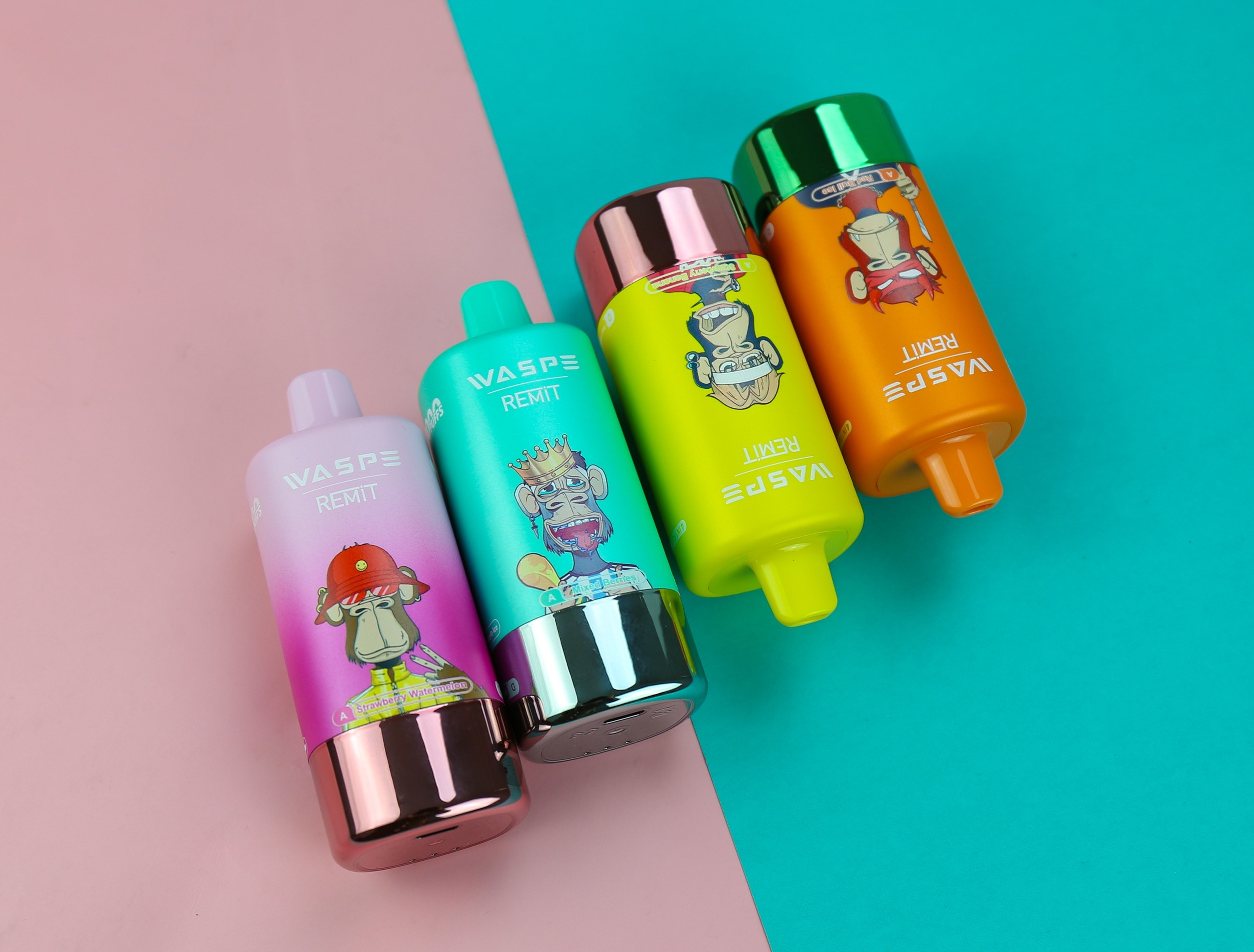 waspe & remit 4-in-1 100k flavor list