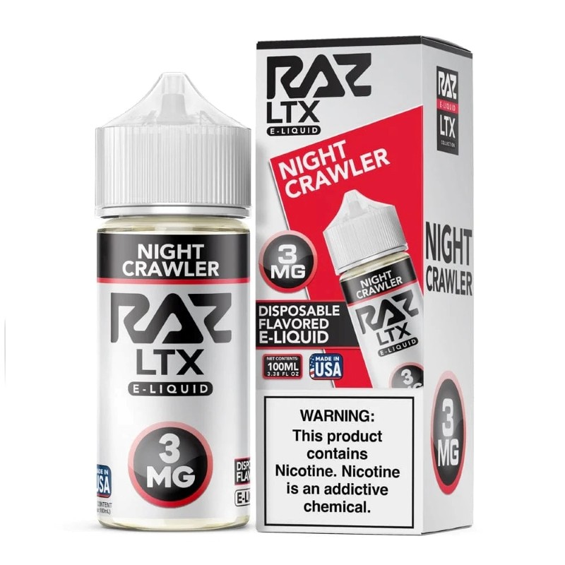 Pod Juice X RAZ LTX Night Crawler E-juice 100ml