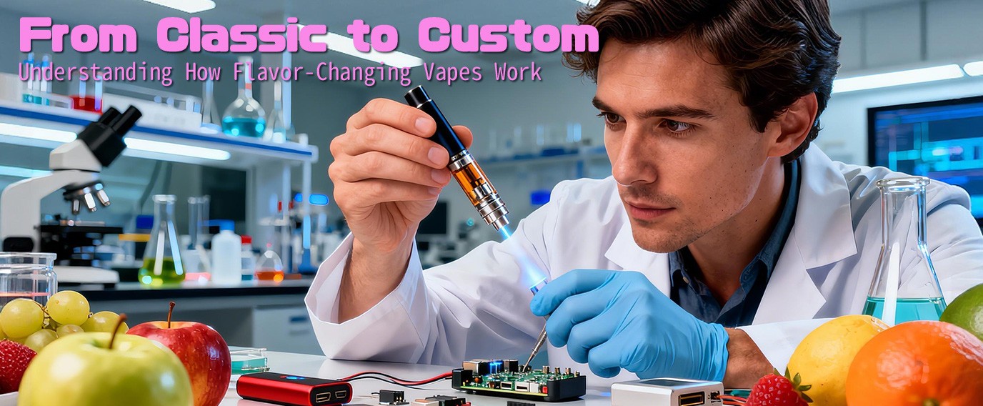 how flavor-changing vapes work