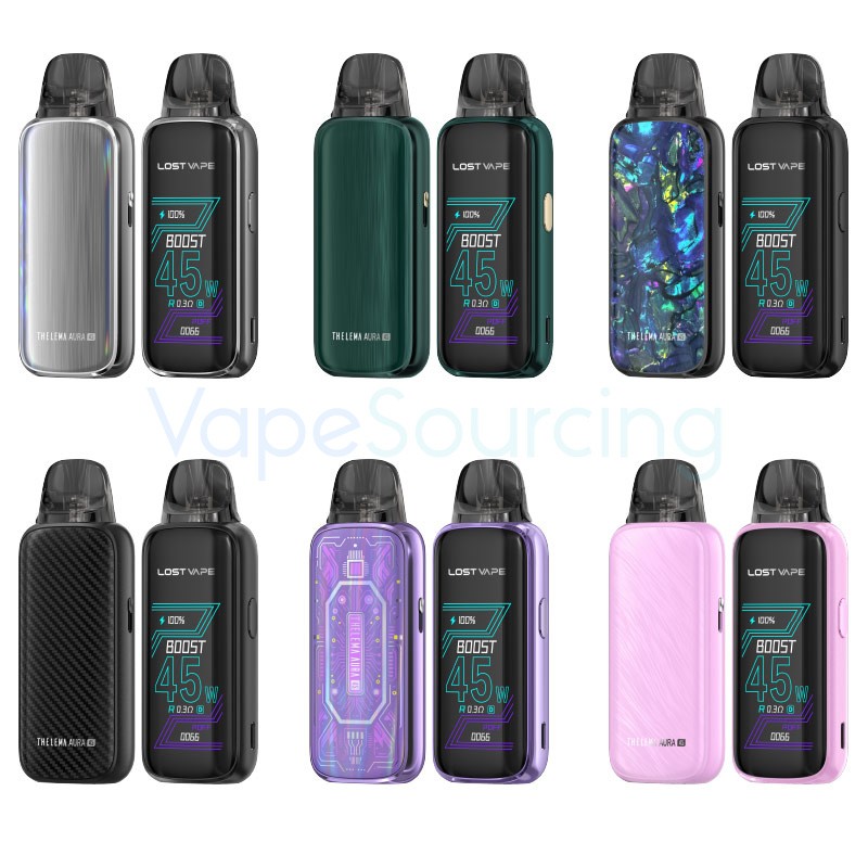 Lost Vape Thelema Aura 45 Pod System Kit 1600mAh 45W