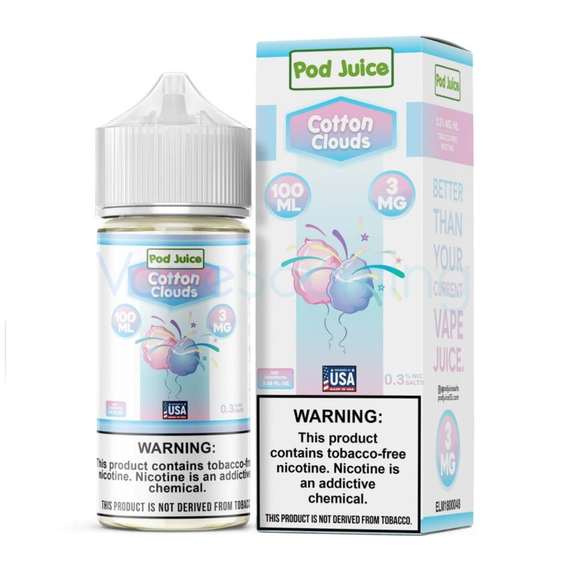 Pod Juice Cotton Clouds E-juice 100ml