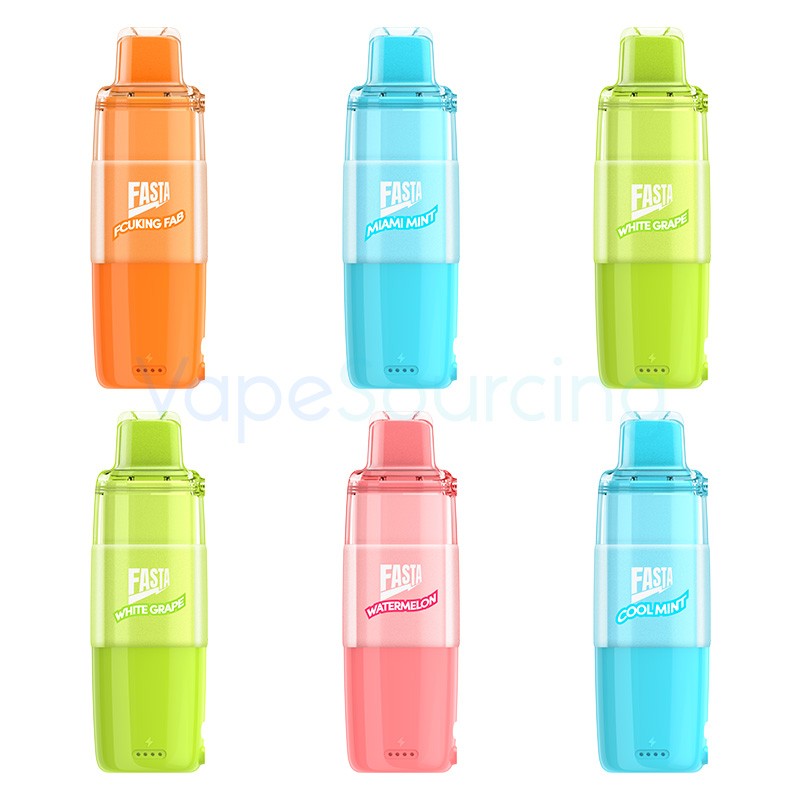 Fasta 40K Disposable Pod 20ml 5% (40000 Puffs)