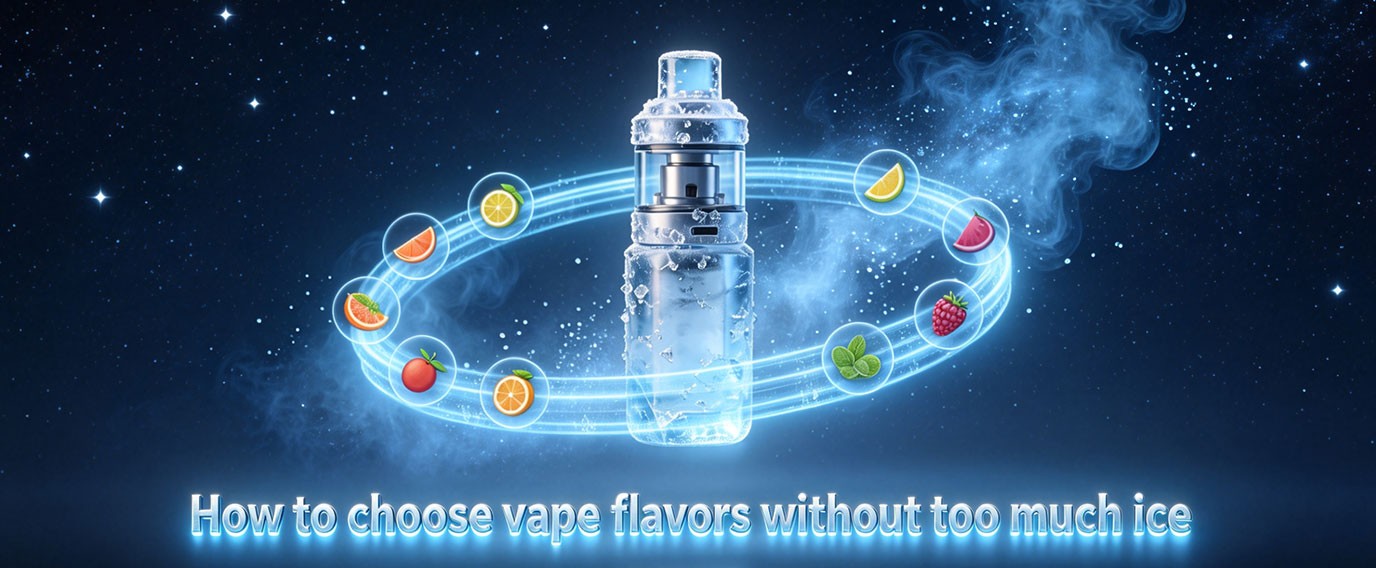 how to choose vape flavors without ice