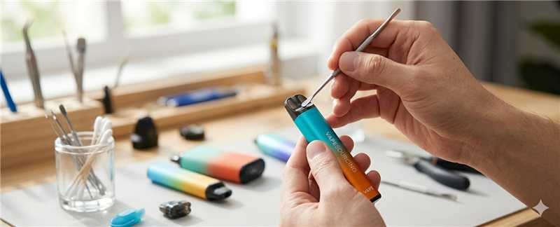 how to fix a clogged vape