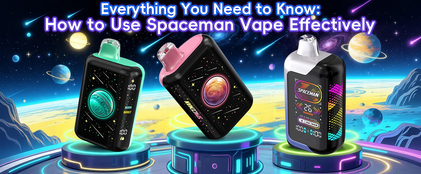 how to use spaceman vape effectively