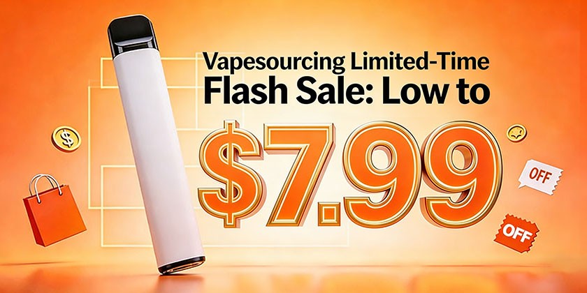 Vapesourcing Limited-Time Deals on Top Disposables & Kits