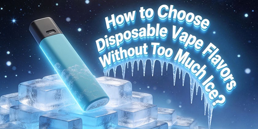 How to Choose Disposable Vape Flavors Without Too Much Ice?