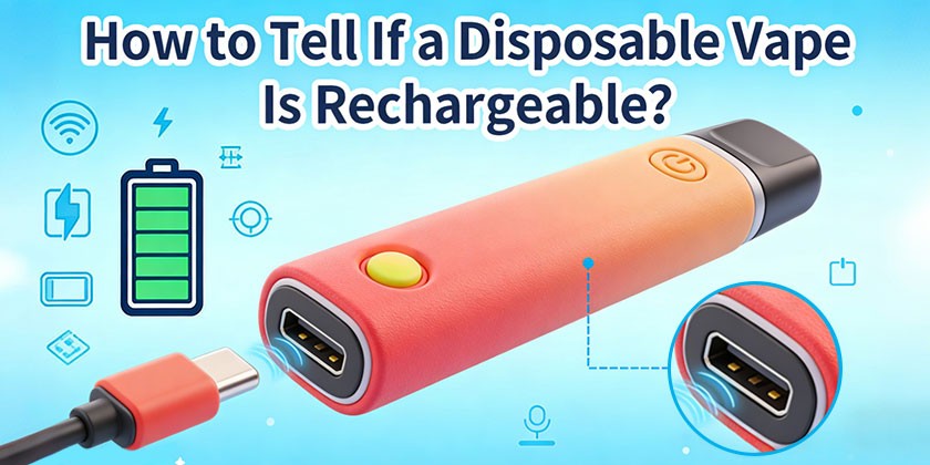How to Tell If a Disposable Vape Is Rechargeable?