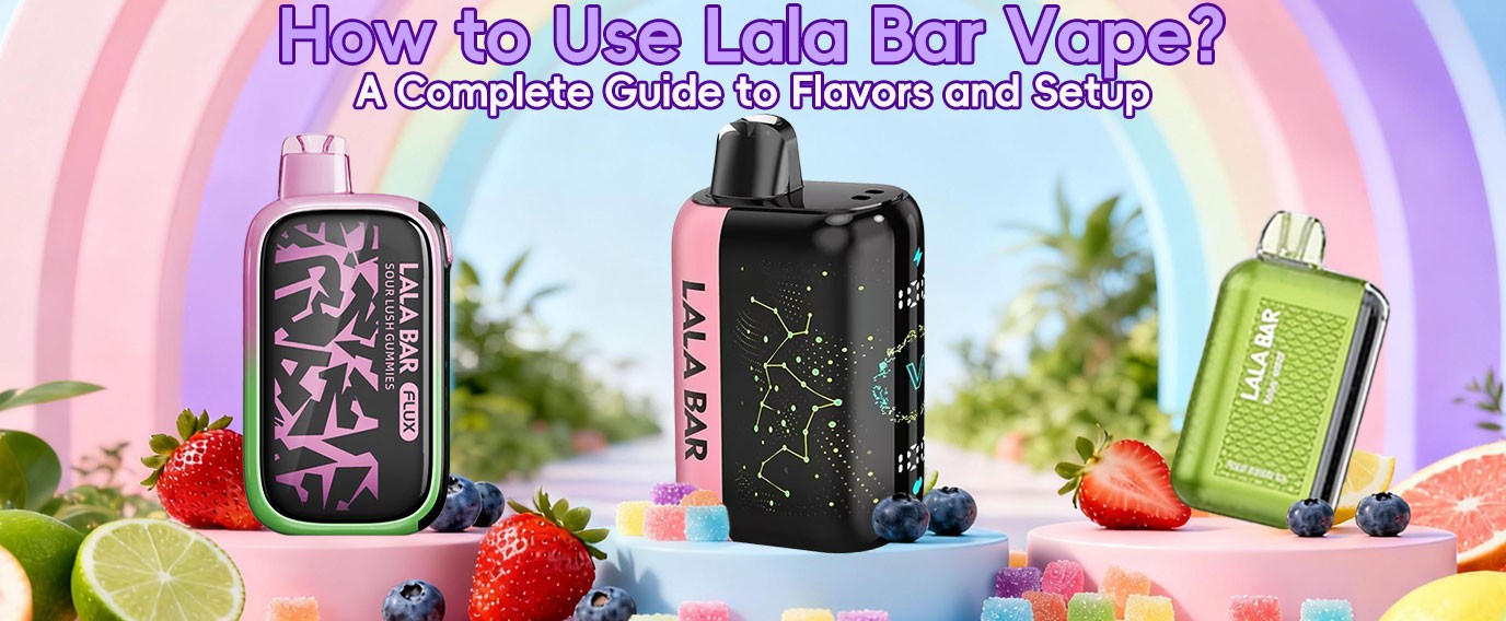 how to use lala bar vape
