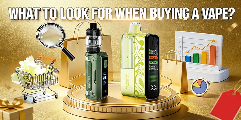 What to Look for When Buying a Vape？