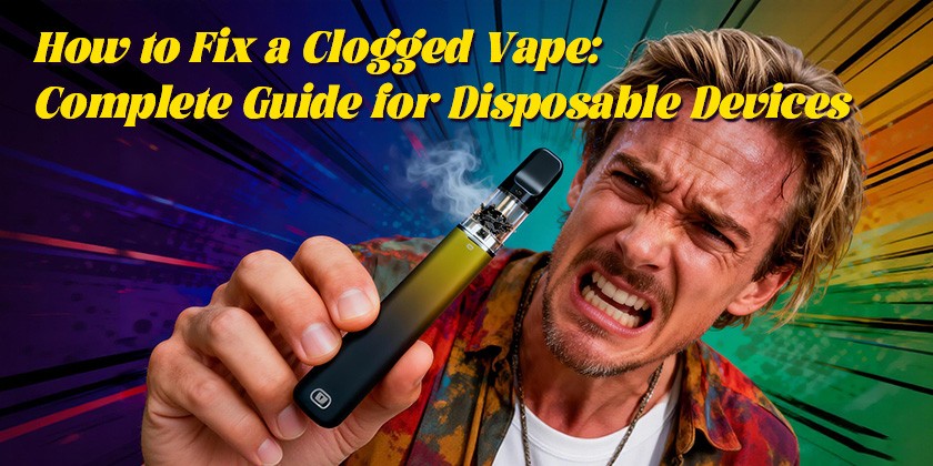 How to Fix a Clogged Vape: Complete Guide for Disposable Devices