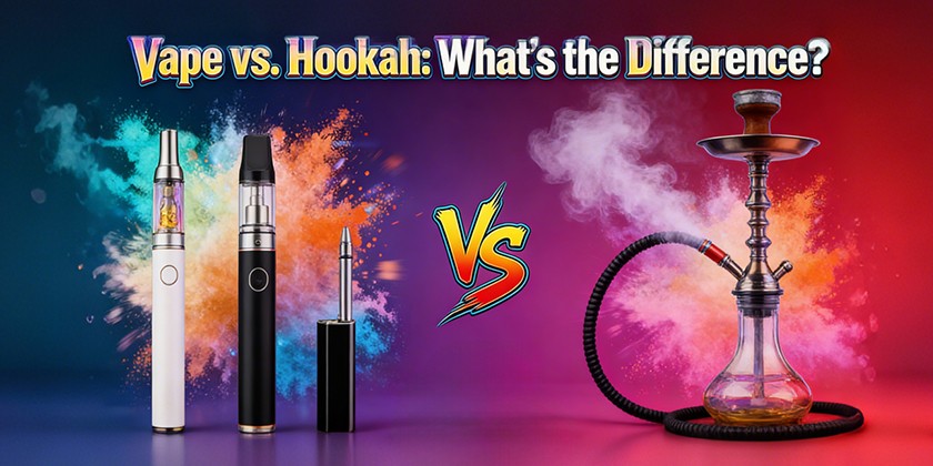 Vape vs. Hookah: What's the Difference? 2026 Ultimate Comparison Guide