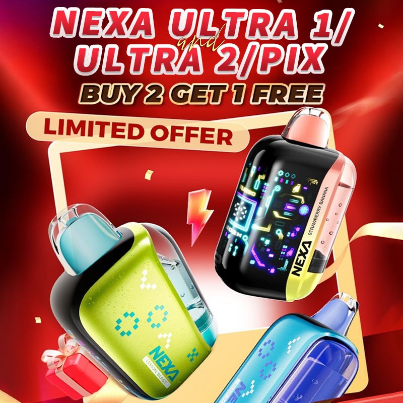 NEXA Ultra 2 50K Disposable Vape 20ml 5% (50000 Puffs)