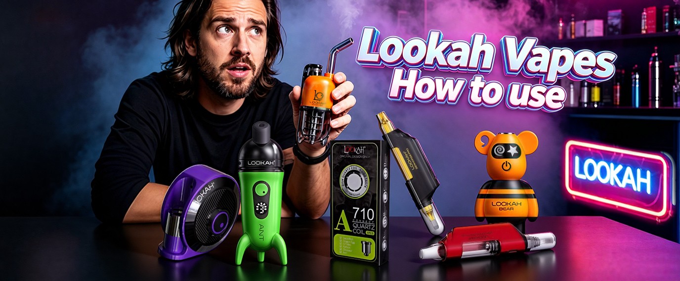 lookah vapes how to use
