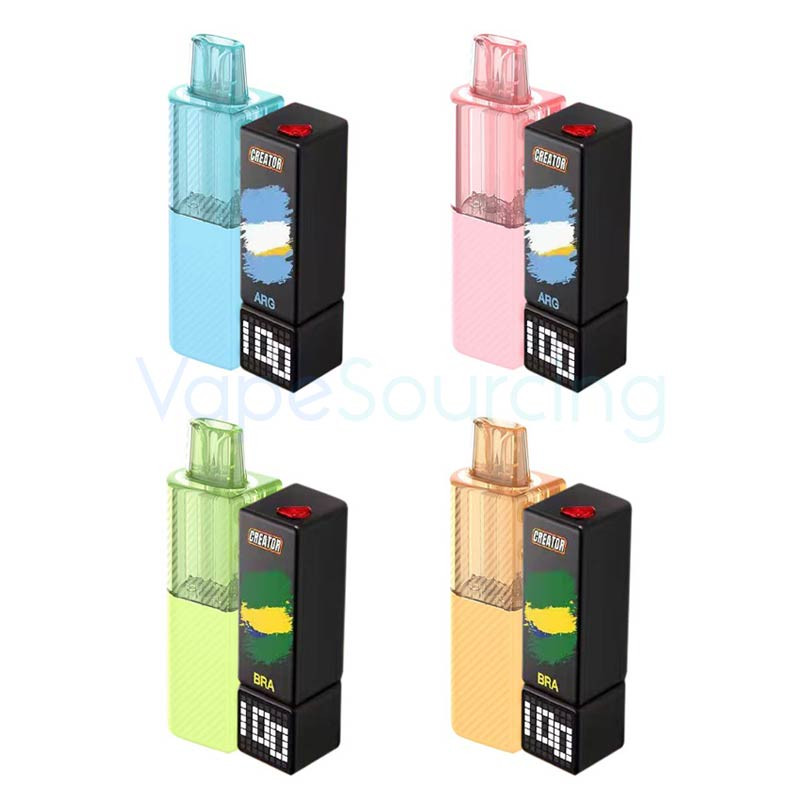 relx vape Creator 30K Disposable Kit Flavor:Strawnana Mr Fog Switch Pod Extreme Sour Vape Flavor
