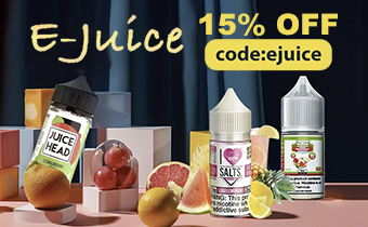 E-juice 15% OFF