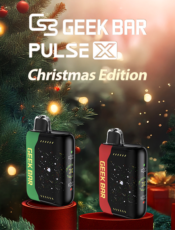 Geek Bar Pulse X 25K Christmas Edition Disposable Vape