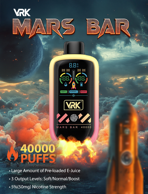 VRK Mars Bar 40000 Disposable Vape 5%