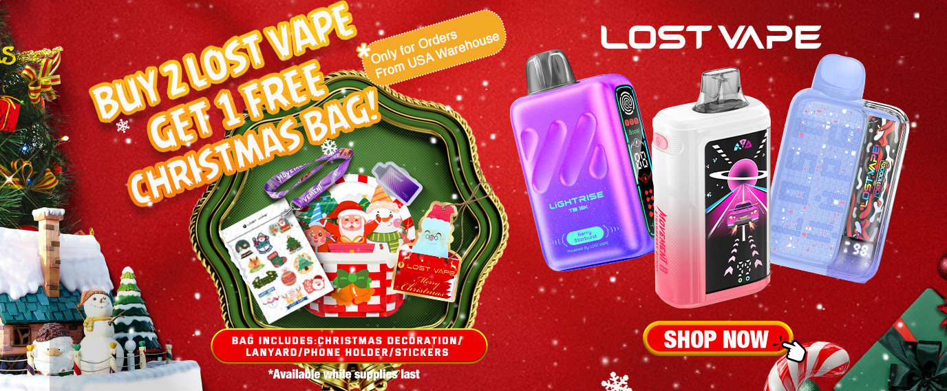 Buy 2 Get 1 Lost Vape Christmas Gift