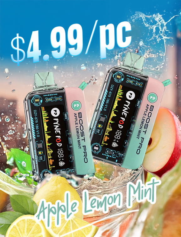 $4.99 for Apple Lemon Mint Pyne Pod Boost Pro 20K