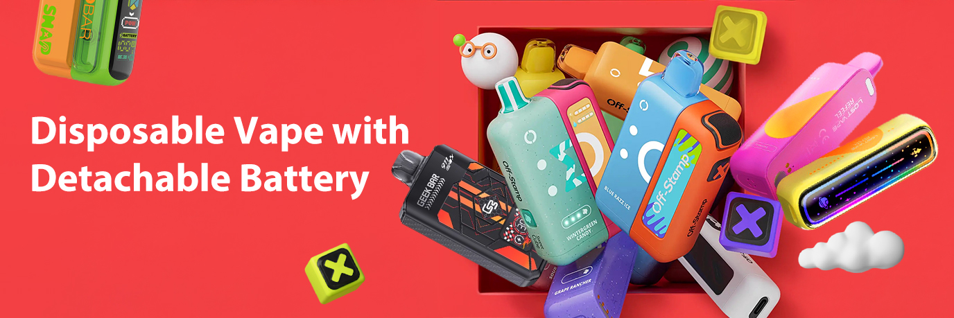 Vape with Detachable Battery