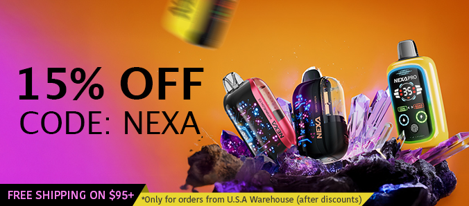 NEXA Disposable Vapes 15%