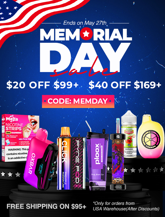 2025 Memorial Day Vape Sale