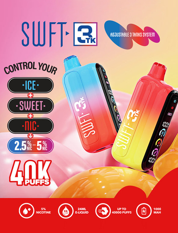 SWFT 3TK 40K Disposable Vape