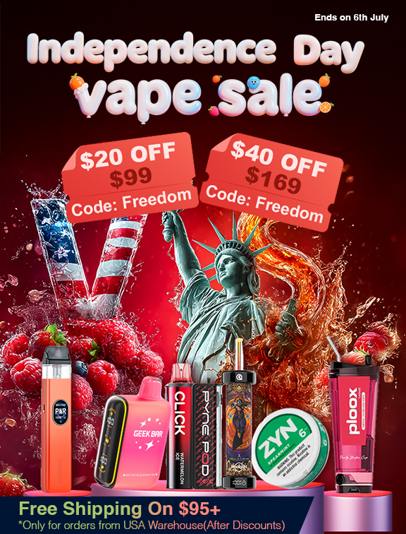 2025 Independence Day Vape Sale