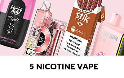 5 Nicotine Vape