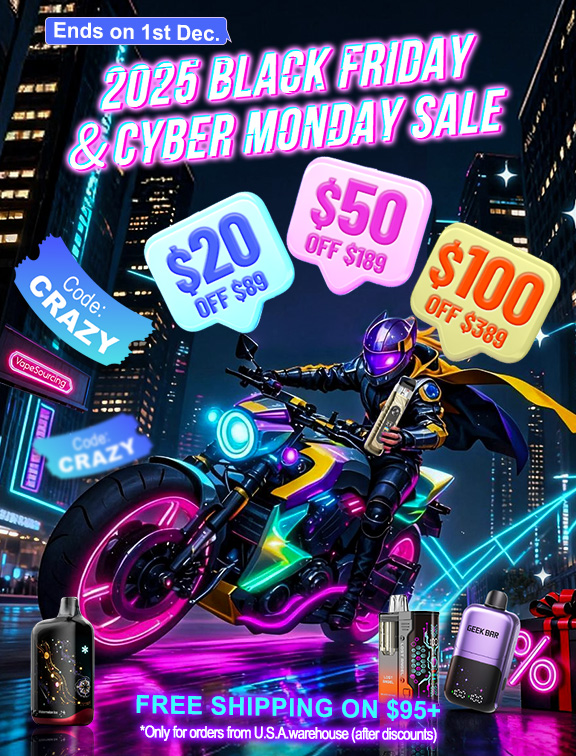 2025 Black Friday Vape Sale