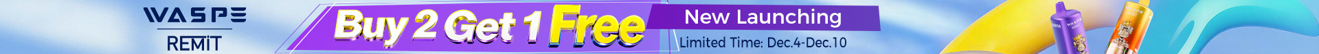 WASPE & Remit 4-in-1 100K Free Vape
