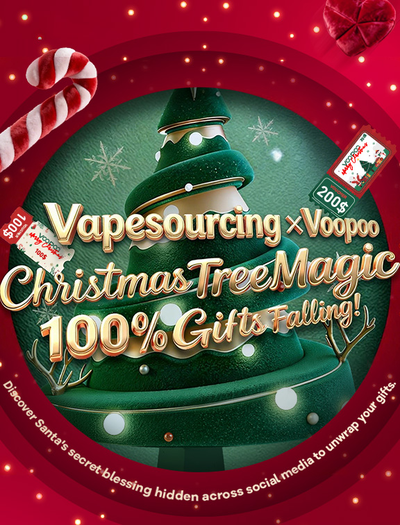 Vapesourcing X VOOPOO Christmas Gifts