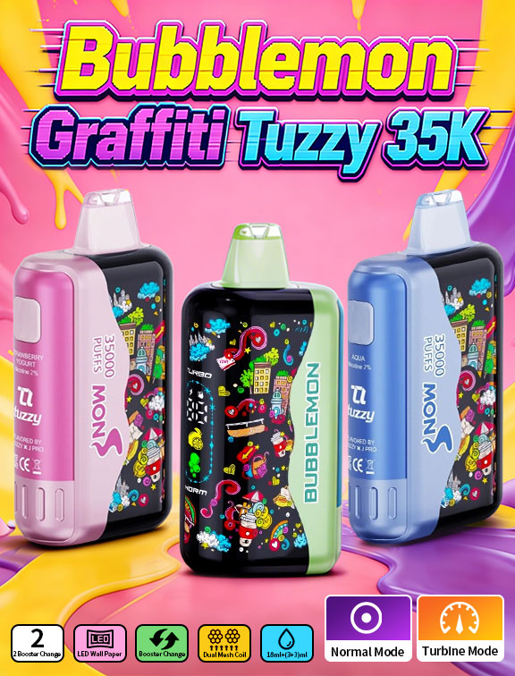 Bubblemon Graffiti Tuzzy 35K