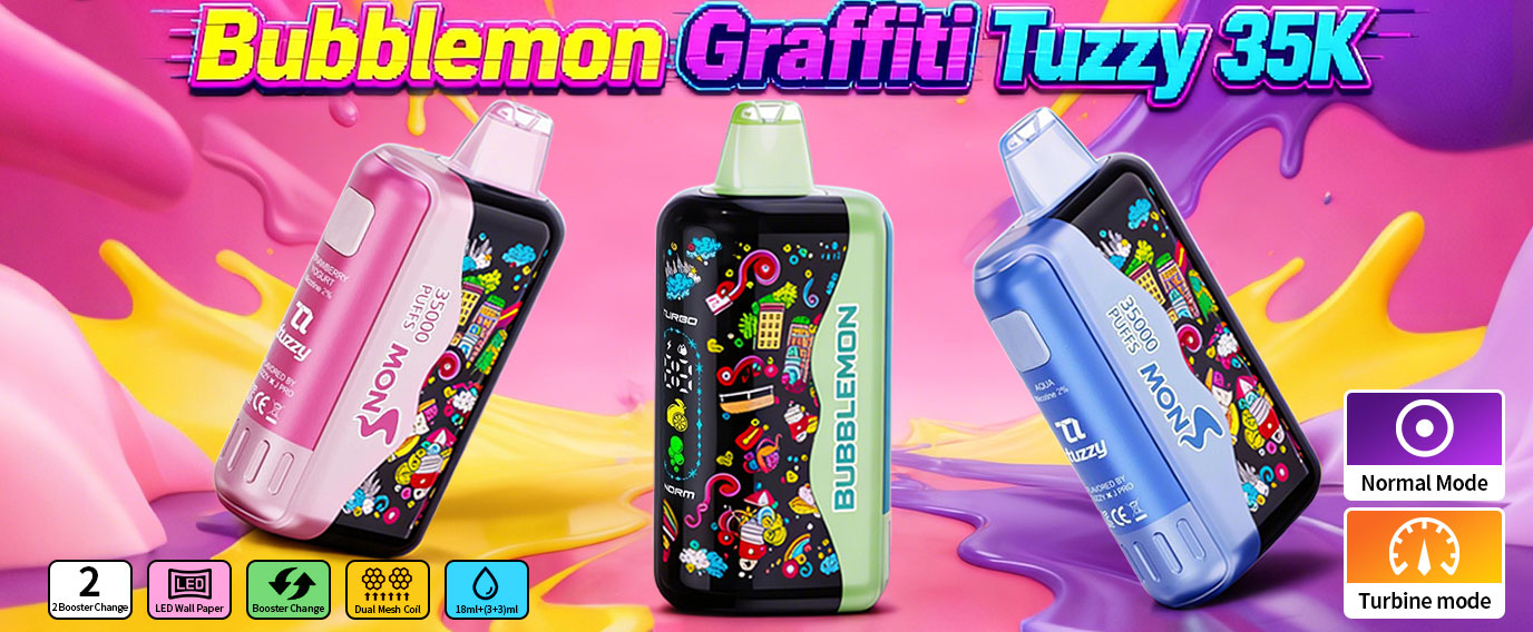 Bubblemon Graffiti Tuzzy 35K